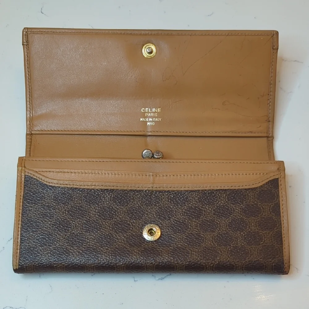 Celine Kisslock Long Wallet - Picture 7 of 13